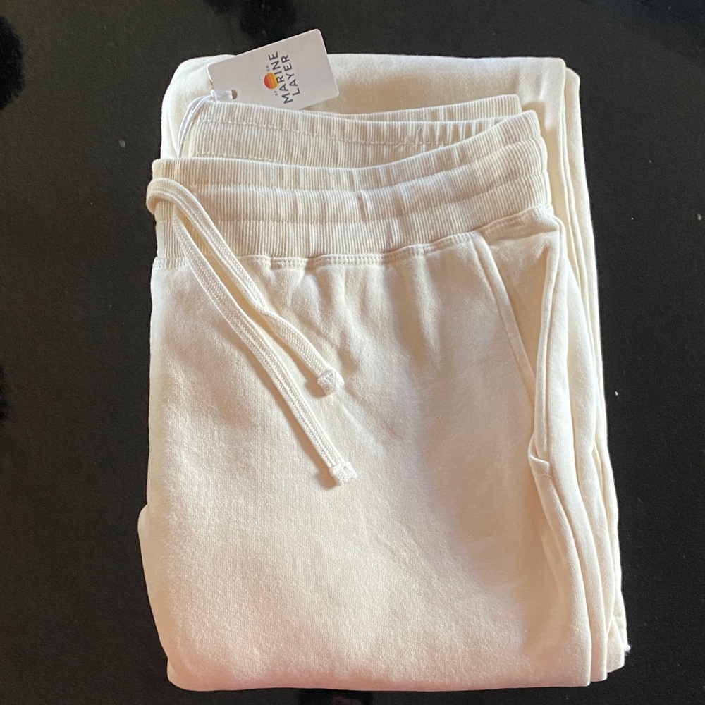 Marine Layer Cloud 9 Fleece Wide Leg Sweatpants
